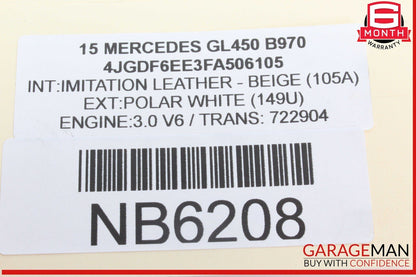 12-19 Mercedes X166 GL450 ML400 GLS550 ABS Anti Lock Brake Pump Hydraulic OEM