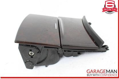 10-13 Mercedes W221 S550 S600 Ash Tray Ashtray Lighter Cup Holder Trim Wood OEM
