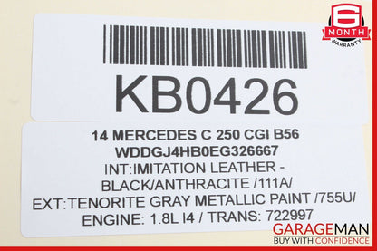 08-18 Mercedes W204 C250 Front Right Passenger Side Door Control Module OEM