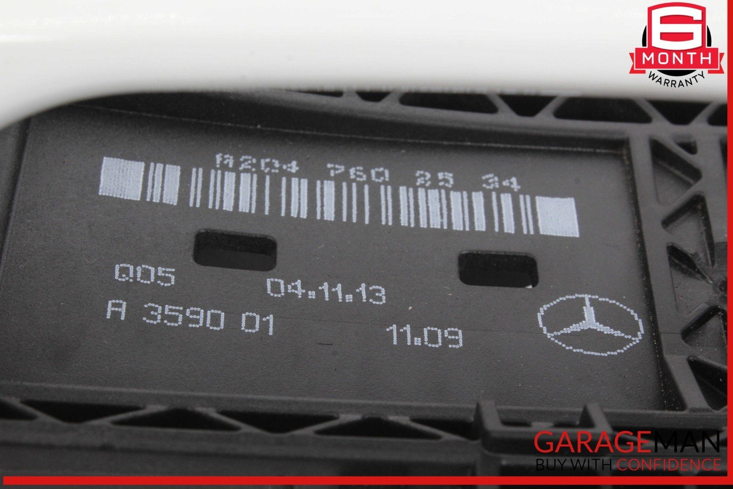 14-16 Mercedes W212 E250 E550 Rear Left Side Exterior Door Handle Keyless Go OEM