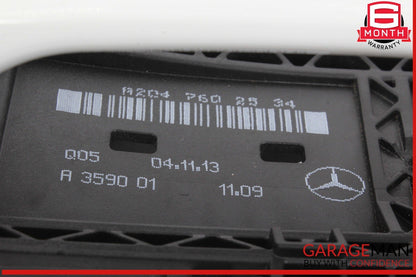 14-16 Mercedes W212 E250 E550 Rear Left Side Exterior Door Handle Keyless Go OEM