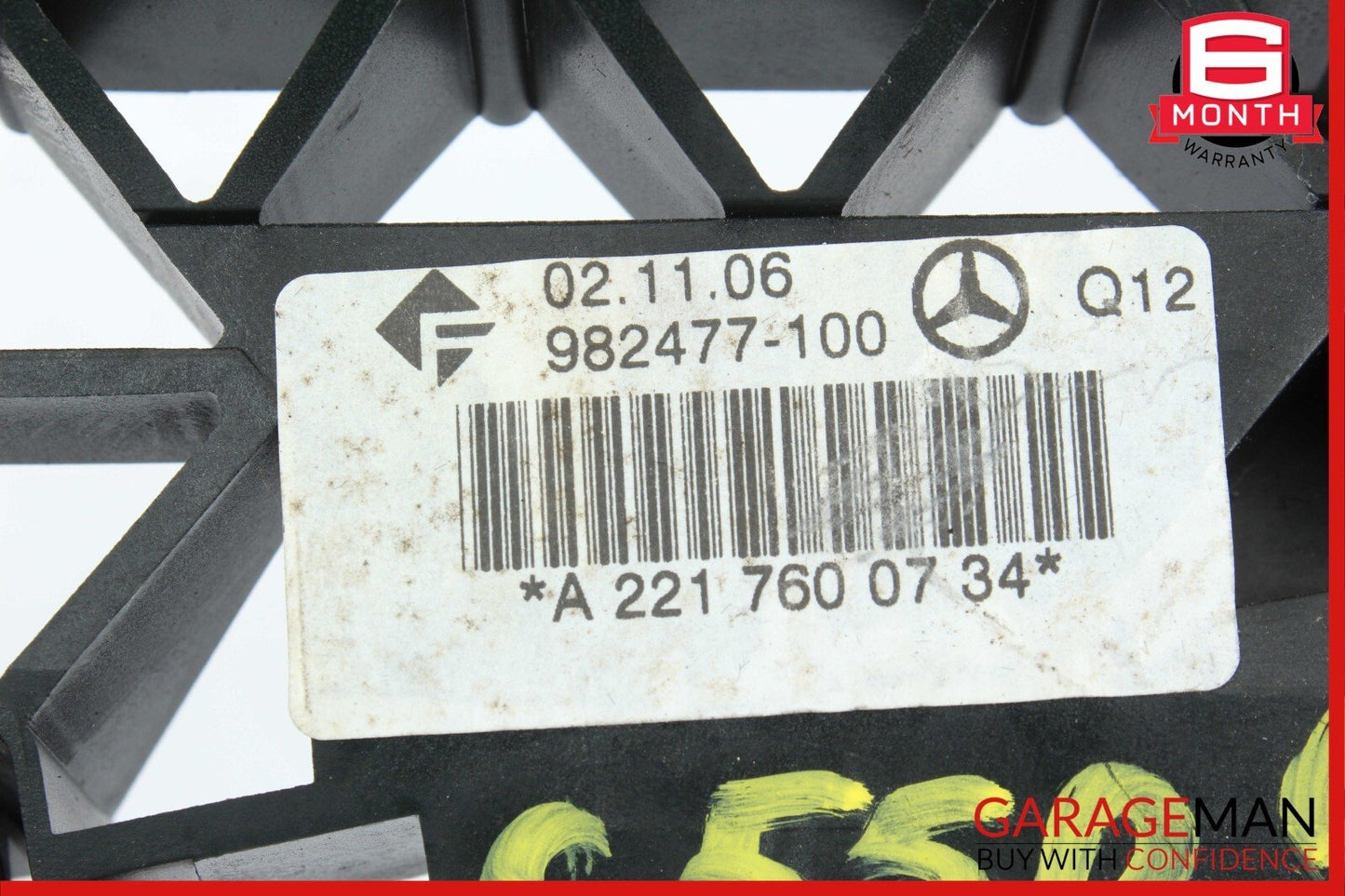 07-13 Mercedes W221 S550 Rear Left Side Exterior Door Handle Keyless Go OEM