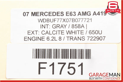 07-09 Mercedes W211 E63 AMG ML63 Fuel Pump Motor Control Module 0355400145 OEM