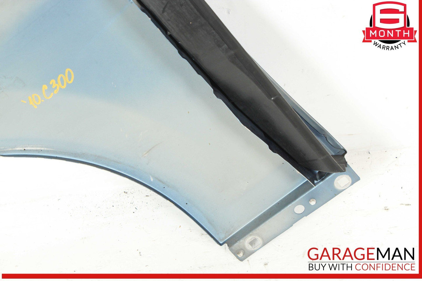 08-14 Mercedes W204 C250 C300 Front Right Passenger Side Wing Fender Panel Blue