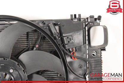 10-13 Mercedes W221 S400 Hybrid Engine Cooling Fan Shroud Motor Assembly OEM