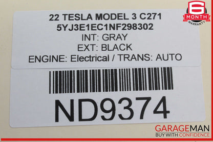17-23 Tesla Model 3 Rear Right Passenger Side Door Lock Latch Actuator OEM