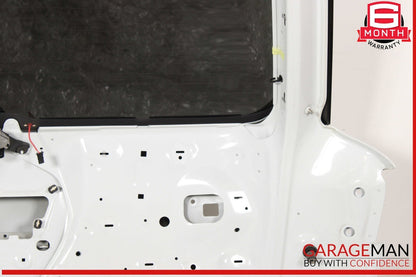 17-19 Audi Q7 Trunk Lid Liftgate Tailgate Hatch Shell White OEM