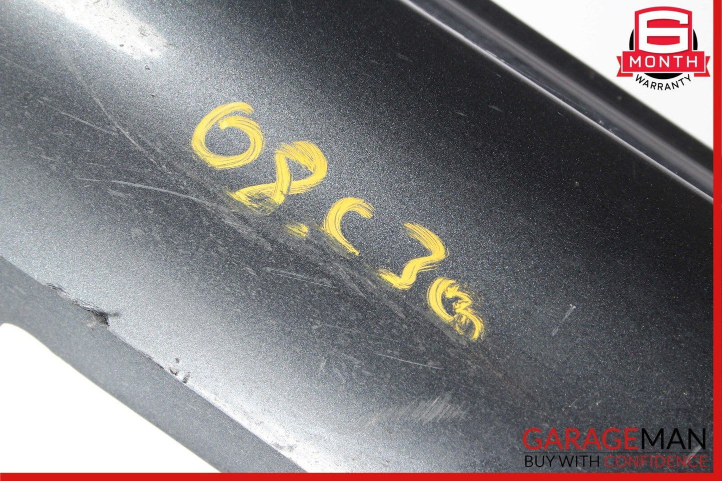 08-14 Mercedes C300 AMG Sport Sedan Left Side Skirt Rocker Panel Tenorite Grey