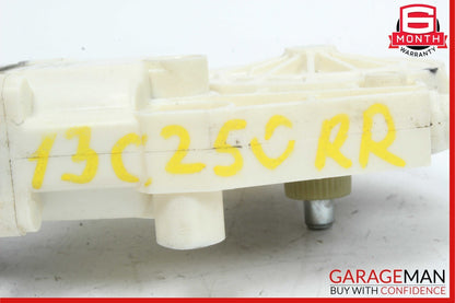 08-16 Mercedes GLK350 C250 C350 Rear Right Side Door Window Regulator Motor Unit
