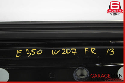 10-17 Mercedes W207 E550 E300 Front Right Side Exterior Door ShellÂ Panel Black