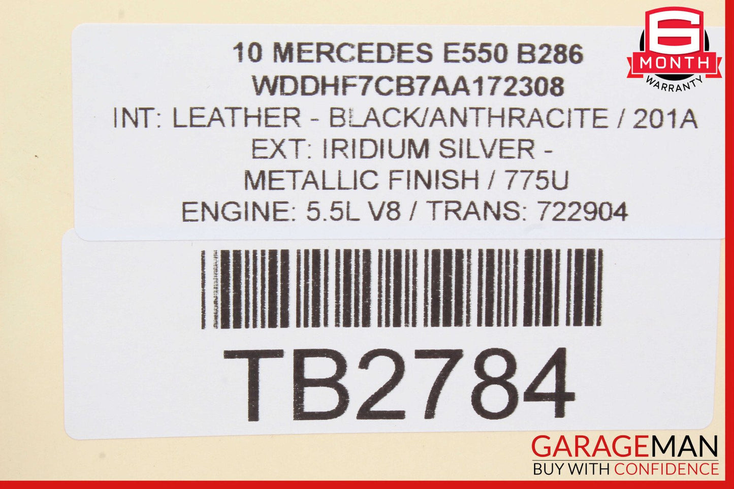 10-16 Mercedes W212 E350 E300 E500 Front Right Door Lock Latch Actuator OEM