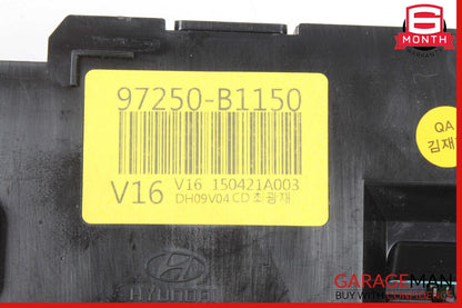 15-16 Hyundai Genesis Climate Control Unit 97250-B1150 OEM