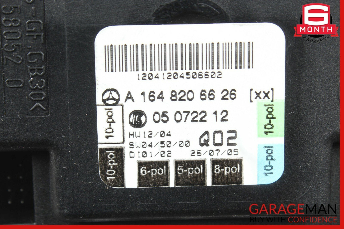 06-12 Mercedes W251 ML450 GL450 Front Right Passenger Side Door Control Module