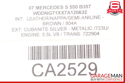 07-09 Mercedes W221 S550 S450 Rear Left or Right Door Speaker 2218203702 OEM
