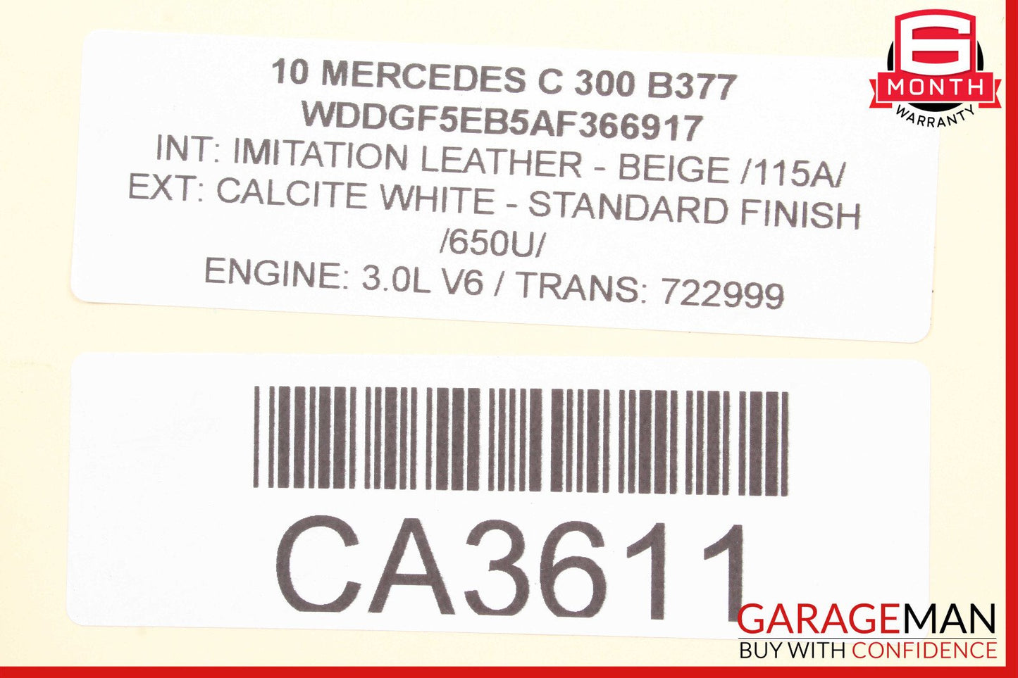08-14 Mercedes W204 C300 C250 Front Left Side Curved Wishbone Control Arm OEM