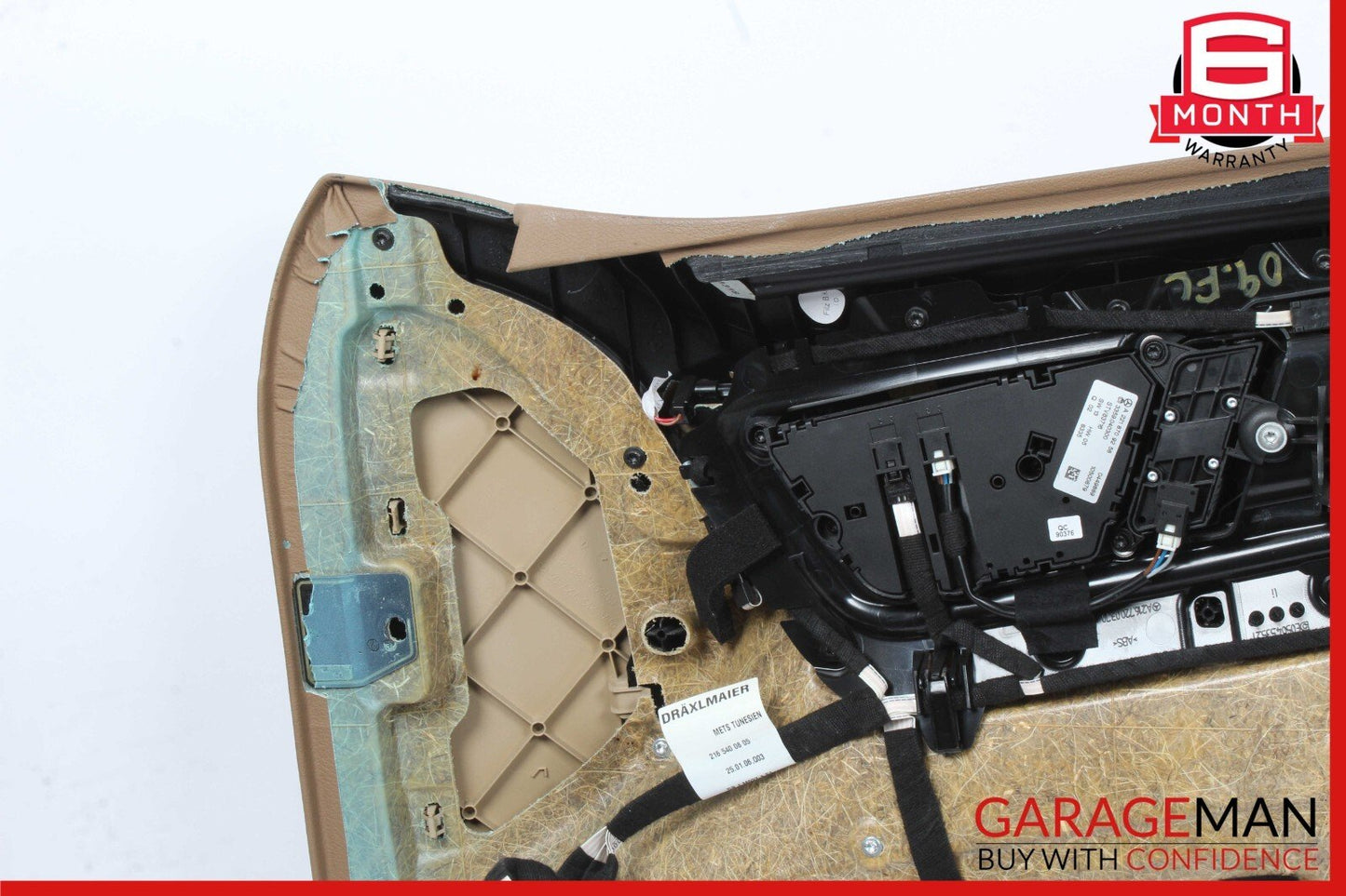 07-10 Mercedes W216 CL550 Front Left Side Interior Door Panel Trim Cover Assy