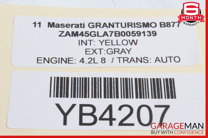 08-19 Maserati GranTurismo M145 Front Right Side Exterior Door Handle OEM