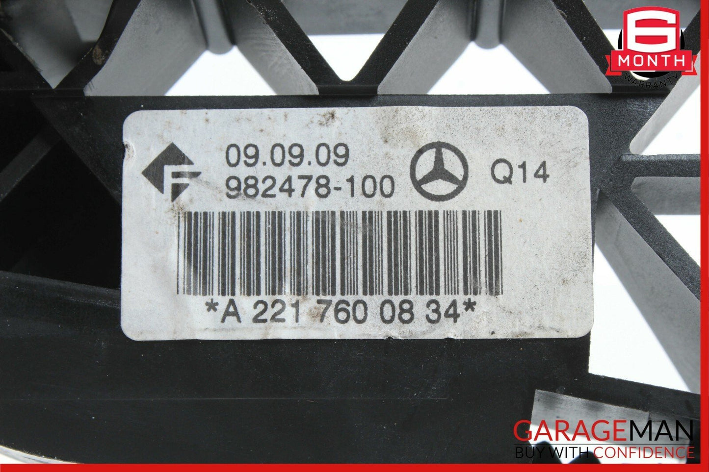 07-13 Mercedes W221 S400 Rear Right Door Lock Latch w/ Door Handle Keyless Go