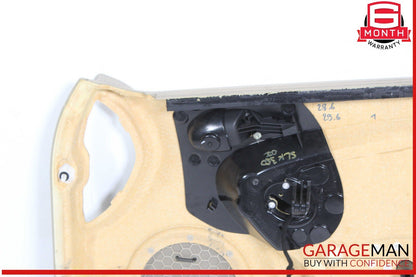 05-11 Mercedes R171 SLK350 Front Left Side Interior Door Panel Cover Assembly