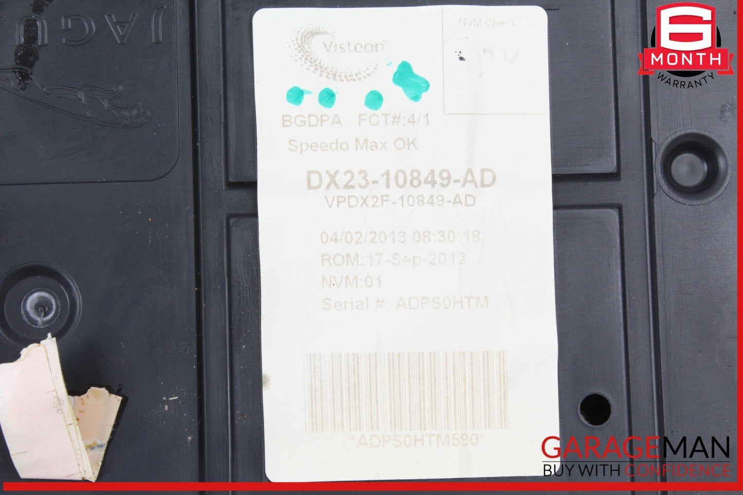 13 Jaguar X250 XF Instrument Panel Speedometer Cluster DX2310849AD OEM