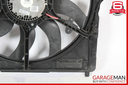 08-13 BMW X5 E70 X6 E71 Electric Radiator Cooling Fan w/ Housing Shroud OEM