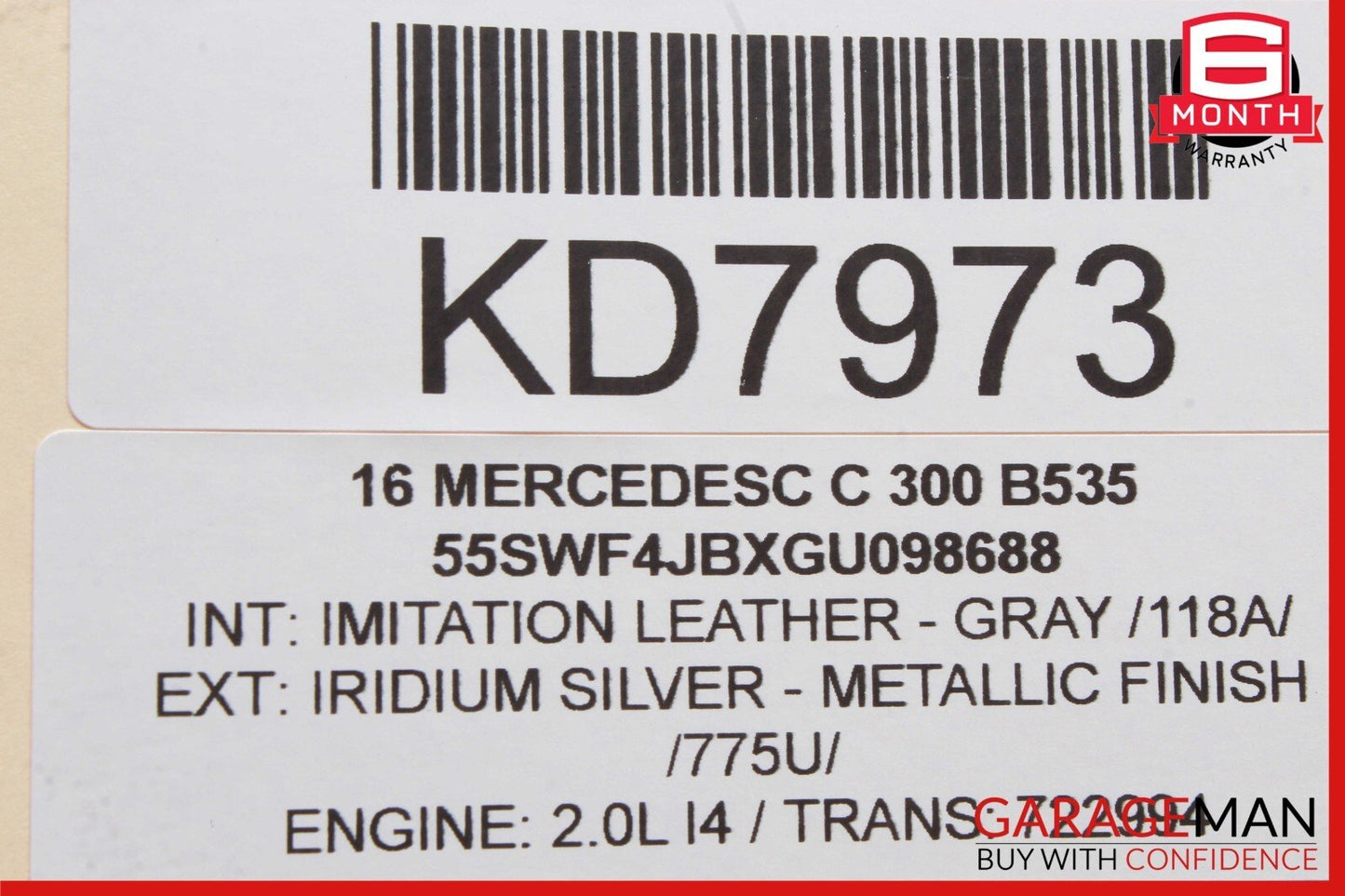 16-19 Mercedes W205 C300 C350e Rear Left Driver Side Door Control Module OEM