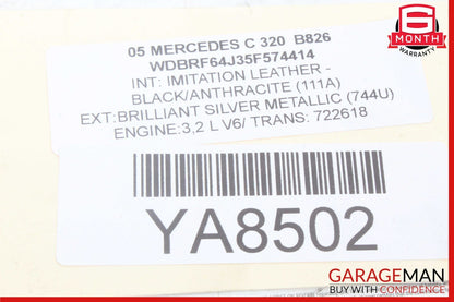 03-08 Mercedes W203 C320 SL600 CL55 S55 AMG 6 Disk CD Changer Player MC3330 OEM