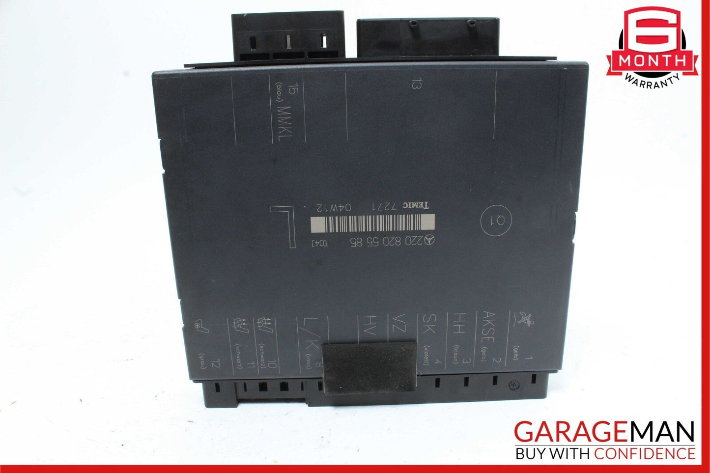 00-06 Mercedes W220 S430 S500 S55 AMG Front Left Seat Control Module 2208205585