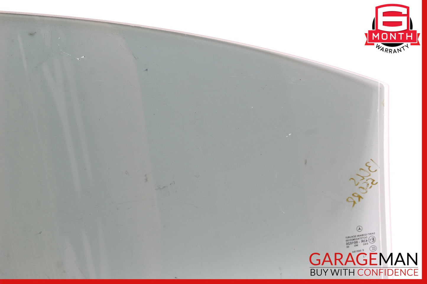 12-18 Mercedes W218 CLS550 CLS63 AMG Rear Right Side Door Window Glass OEM