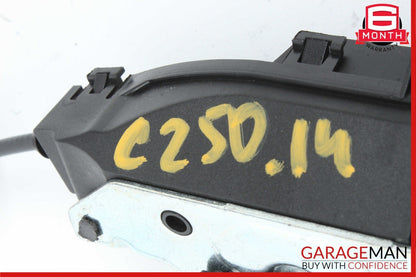 08-17 Mercedes W204 C300 Trunk Lid Latch Lock Actuator w/ Cylinder Lock Latch