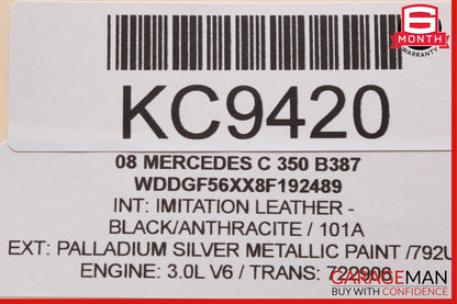 08-18 Mercedes GLK350 CLS550 C250 E400 Front Left Side Door Control Module Unit