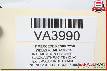 17-19 Mercedes W213 E300 Front Left Side Dash Panel Trim Cover 2136809900 OEM