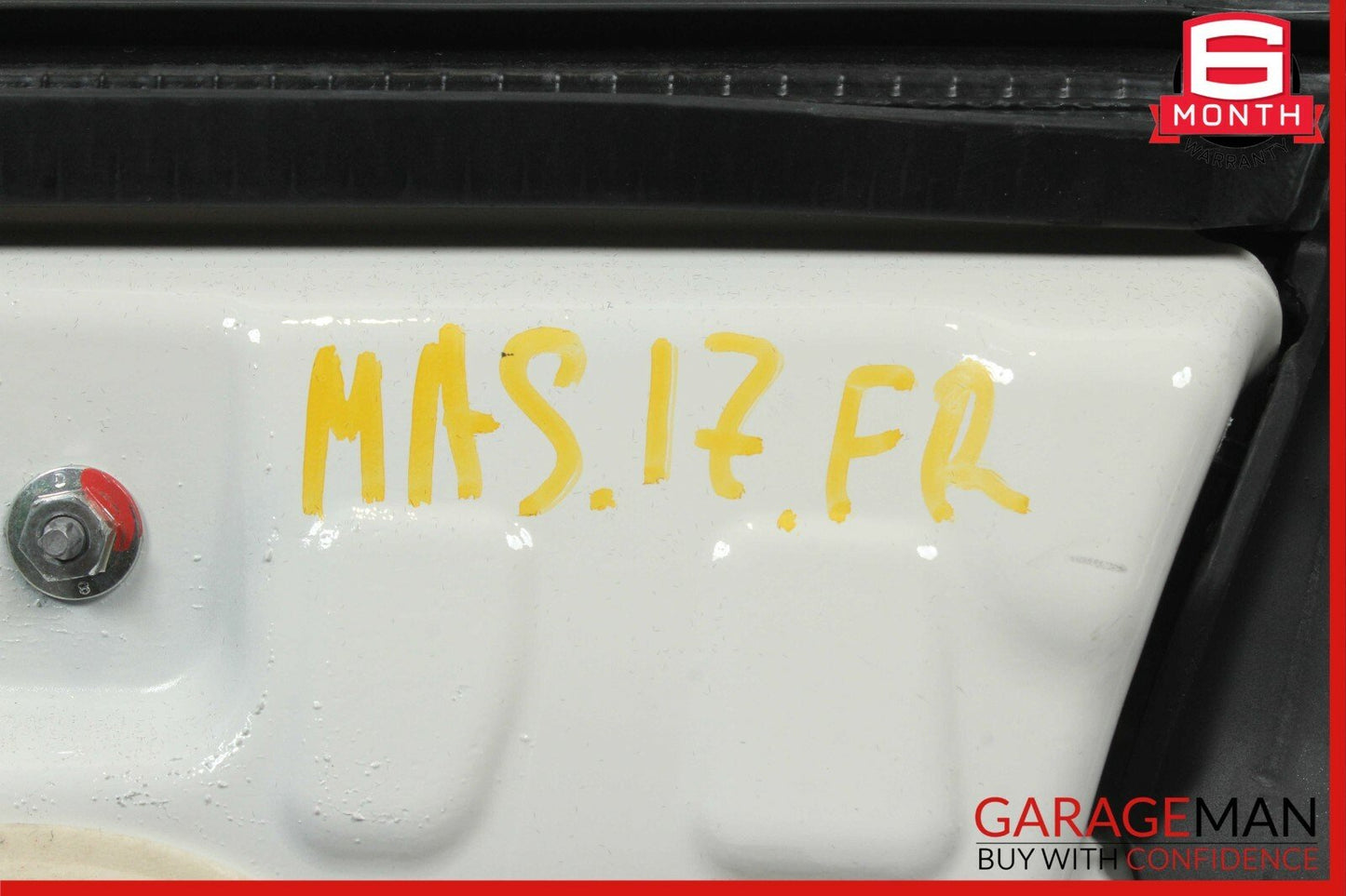 14-17 Maserati Ghibli Front Right Passenger Side Exterior Door Shell White