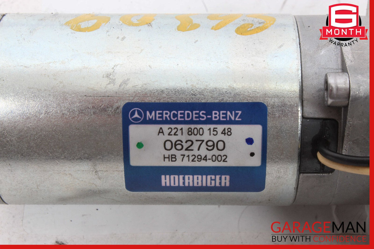 07-13 Mercedes W221 S550 S63 AMG Trunk Locking Hydraulic Pull Down Pump Assembly