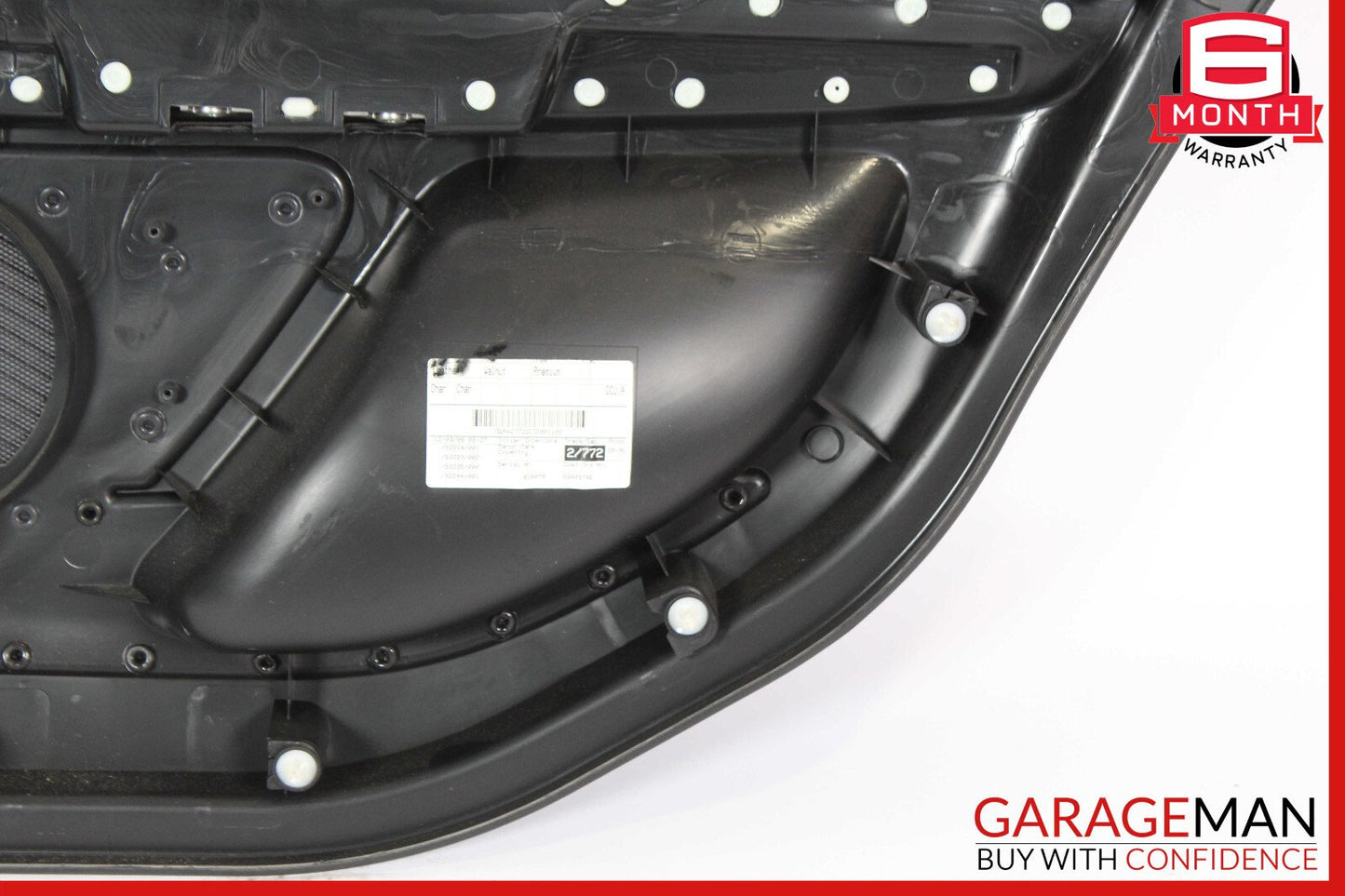 09-11 Jaguar XF Rear Left Driver Side Interior Door Panel Trim OEM