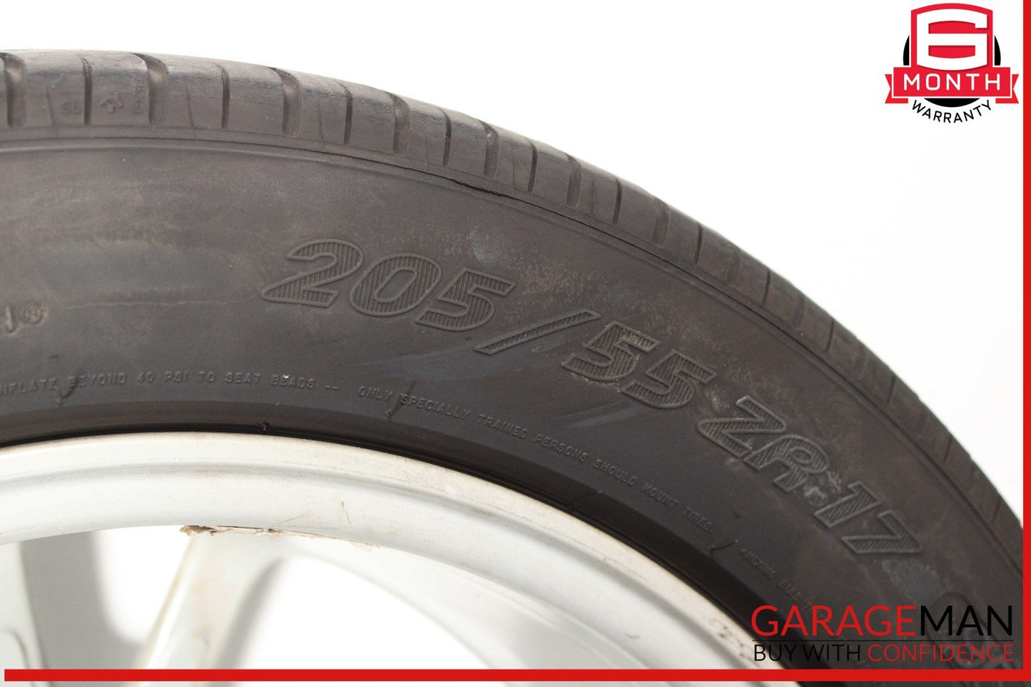 05-08 Porsche Boxster Cayman Wheel Tire Rim Set of 4 Pc R17 OEM