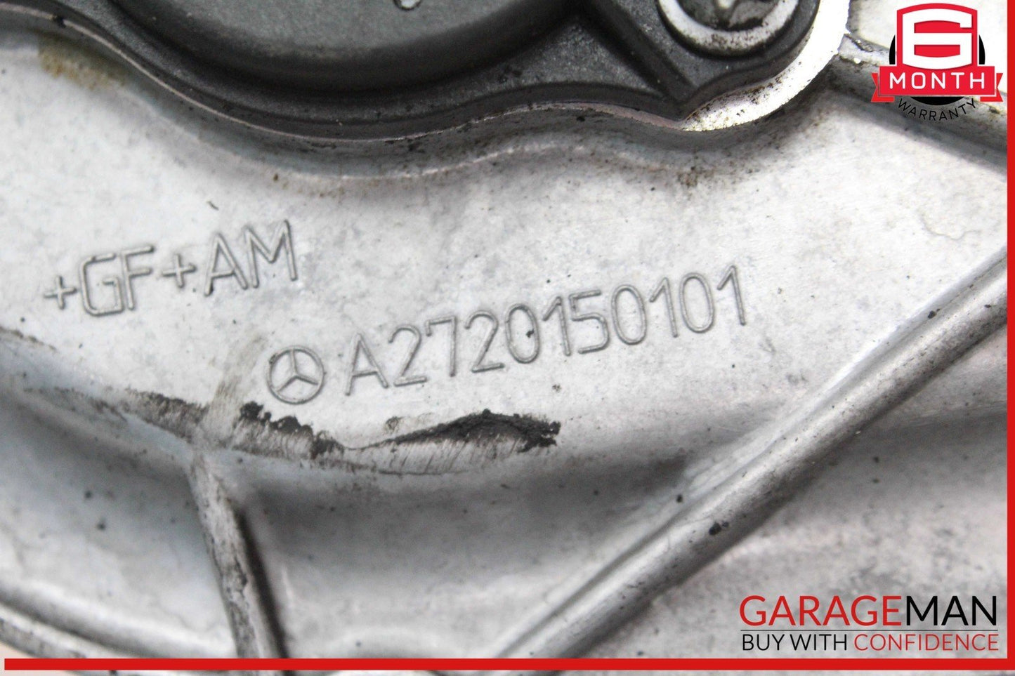 05-13 Mercedes W211 E350 S550 Front Right Engine Timing Chain Cover Plate OEM