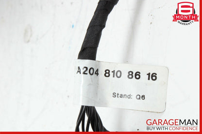 12-14 Mercedes W204 C250 C63 AMG Front Left Side Door Rear View Mirror Blue OEM