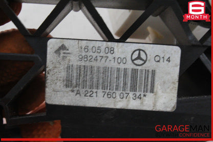 07-13 Mercedes W221 S550 Rear Left Driver Side Exterior Door Handle Gray OEM