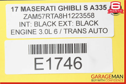 14-17 Maserati Ghibli S Voltage Stabilizer Power Inverter Control Module OEM