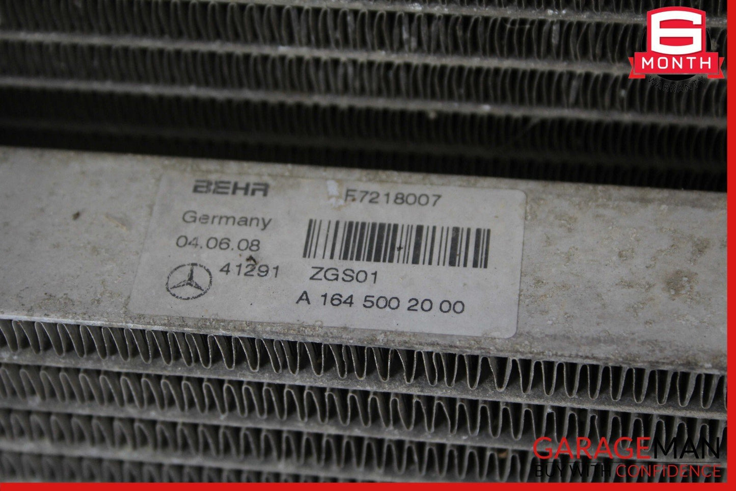 06-13 Mercedes GL450 ML320 Engine Cooling Radiator AC A/C Air Condenser Assy