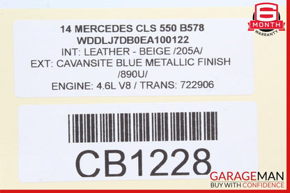 08-17 Mercedes W218 CLS550 C300 Rear Right / Left Side Upper Control Arm OEM