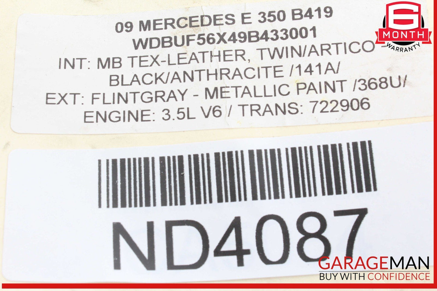 07-09 Mercedes W211 E350 E550 Hazard Control Door Lock Switch Panel 2116801714