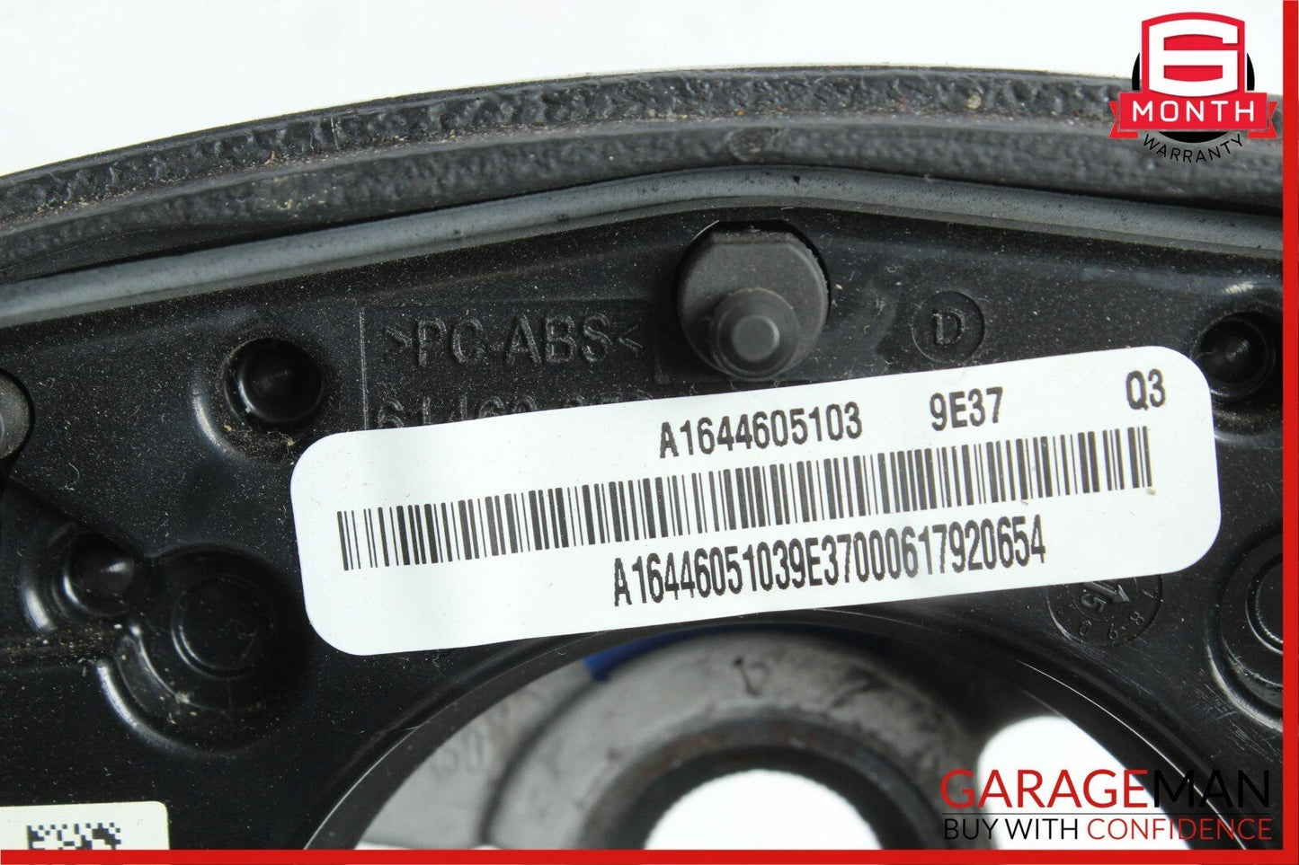06-09 Mercedes W164 ML350 GL450 R500 Steering Wheel Black 1644605103 OEM
