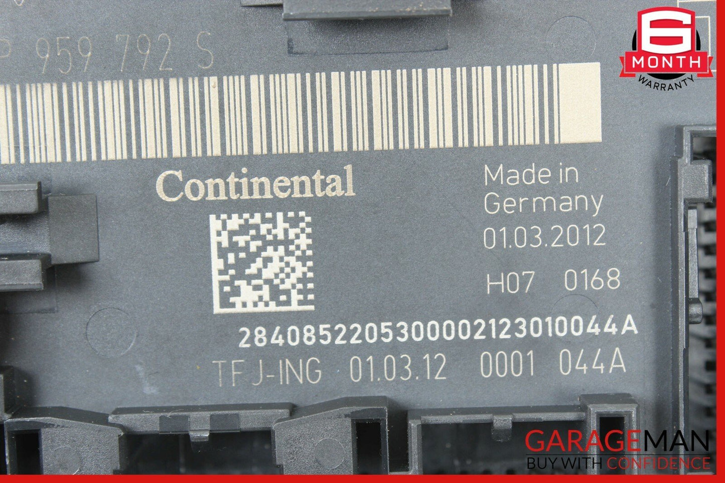 11-17 Porsche Cayenne 958 Front Right Passenger Side Door Control Module Unit