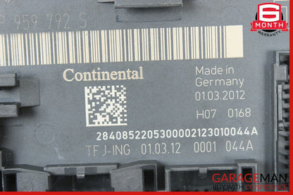 11-17 Porsche Cayenne 958 Front Right Passenger Side Door Control Module Unit