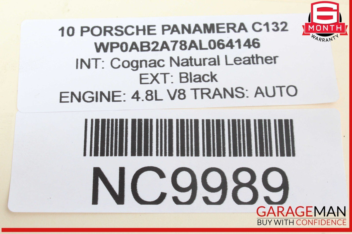 10-13 Porsche Panamera 970 Front Right / Front Left Shock Strut Absorber OEM
