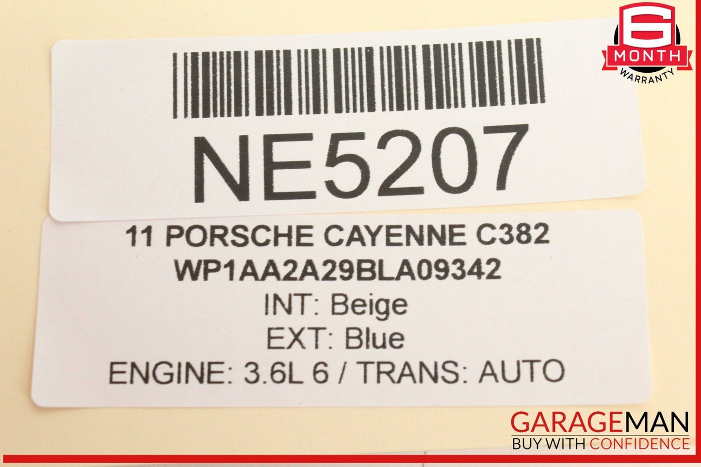 11-18 Porsche Cayenne 958 Rear Right Side Radio Antenna Amplifier Module OEM
