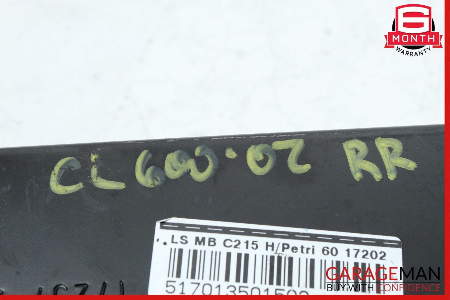 01-06 Mercedes W215 CL600 CL500 CL55 AMG Rear Right Side Air Bag Airbag SRS OEM
