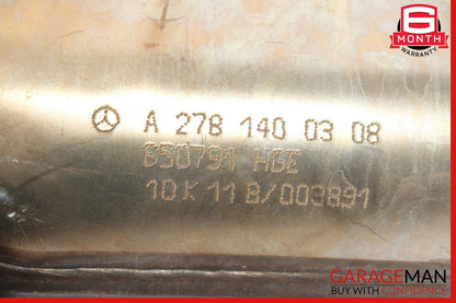 11-14 Mercedes W216 CL550 S550 Engine Exhaust Front Pipe Left 2781400308 OEM